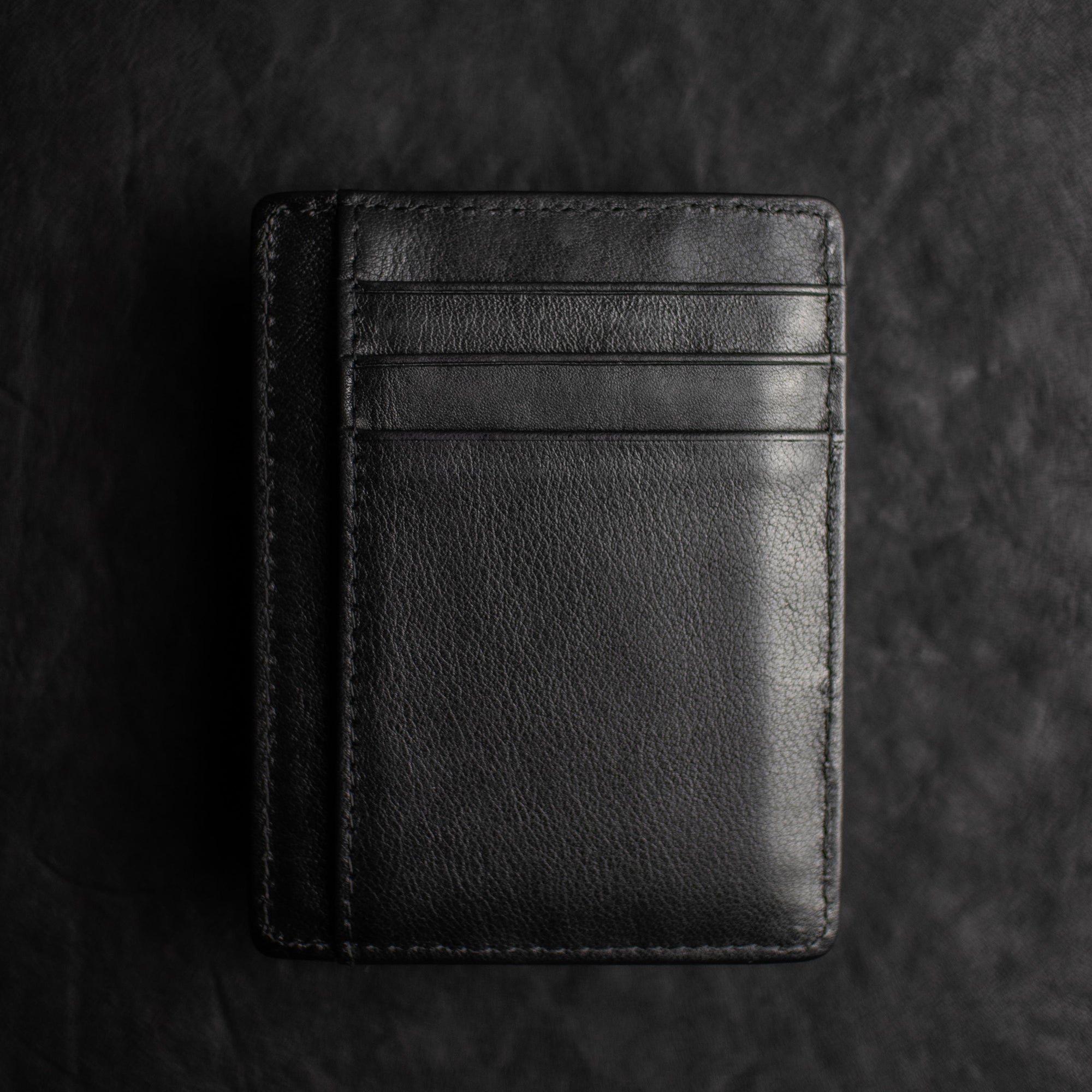 Shadow Mock Croc Leather Wallet